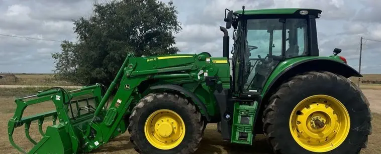 2021 John Deere 6155M MFWD photo 8